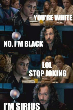 Meme - Harry Potter - Sirius Black