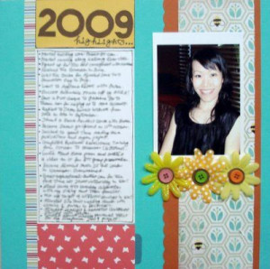 year review scrapbooking ideas