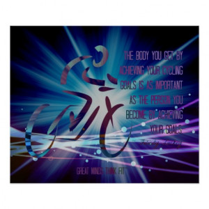 Cycling Quotes Poster for Inspiration