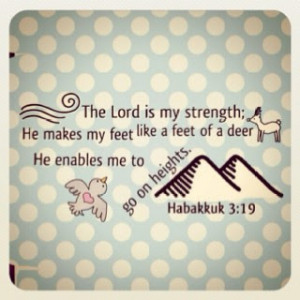 My God is my forever strength.