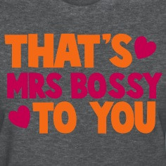 that s mrs bossy to you with love hearts women s t shirts designed by ...