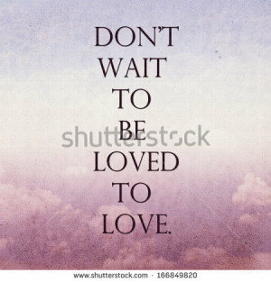 Inspiration quote by unknown source on vintage grunge background ...