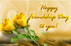 Wish all your friends on Friendship Day with this beautiful ecard.