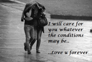 images of love couples in rain with quotes