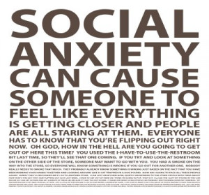 Social Anxiety Quotes To beat social anxiety