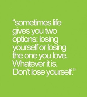 Two options that life gives you | #Quotes About Life