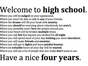 high school quotes photo: Reality: it's so much more interesting than ...