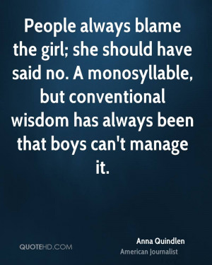 Anna Quindlen Wisdom Quotes