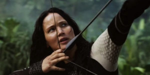 Katniss Shooting An Arrow Catching Fire Katniss everdeen shooting an