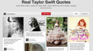 ... board filled with Hitler quotes misattributed to Taylor Swift