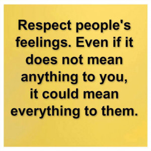 quotes about respect and love