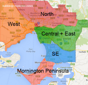 melbourne map inspection zone Pre Purchase Home Inspection Quote
