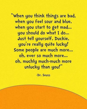 Dr. Seuss is very smart.:-)