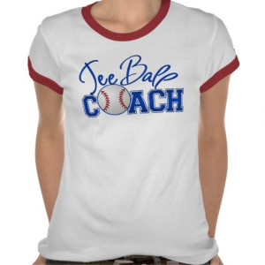 Tee Ball Coach Shirt