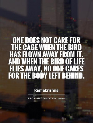 Death Quotes Bird Quotes Ramakrishna Quotes
