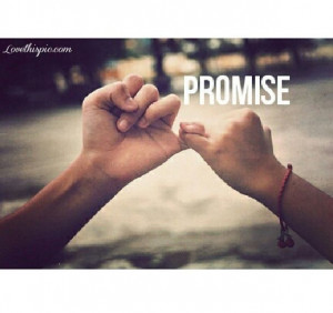 Promise quotes pinky promise cute friendship