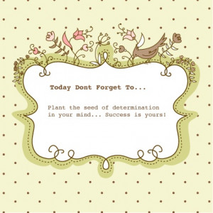 determination success quote