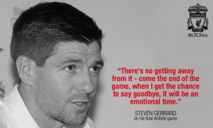 quotes steven gerrard reflects on 17 years at liverpool steven gerrard ...