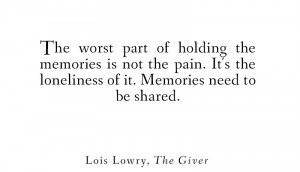 ... lowry apr 18 2014 # the giver # lois lowry # young adult # book quotes