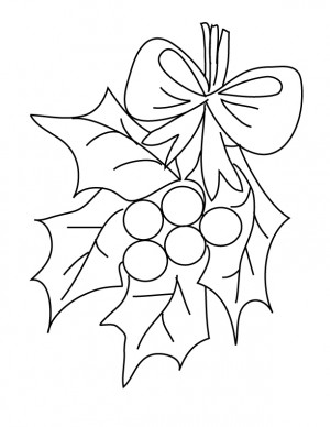 Mistletoe Coloring Pages | Coloring Pages