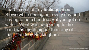 Lindsey Buckingham Famous Quotes