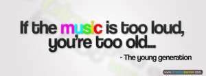 Music Quote Facebook Timeline Cover