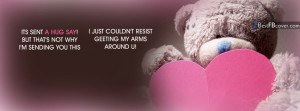 Hug Day Quotes Facebook Cover