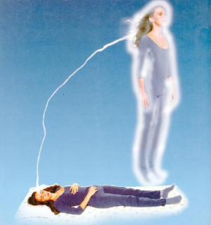 During astral projection you leave your physical body and go to the ...