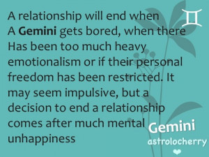 Gemini and Love