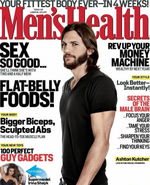 ... men’s glossy, Men’s Health December 2011 issue sharing his advice