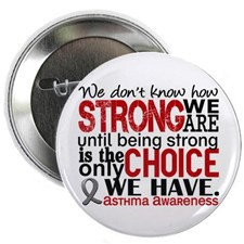 Asthma Awareness Buttons, Pins, & Badges