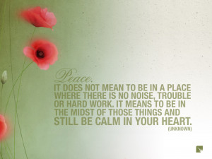 Peace quote hd wallpaper background