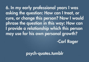 quote what therapy is all about more social work carl rogers quotes ...