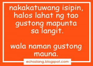 kilig quotes tagalog
