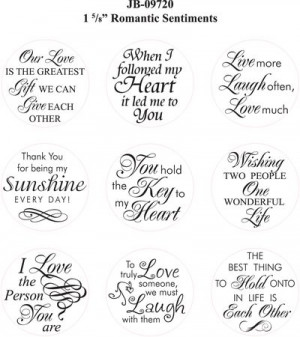 ... visual of all of the sentiments in the new Romantic Sentiments set