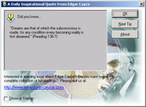 Daily Inspirational Quote From Edgar Cayce 1.0.1: A Daily ...