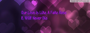 our love is like a fake rose...it will never die , Pictures