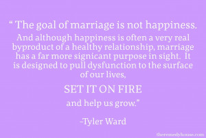 ... few years of marriage (childless). This is what I've learned so far
