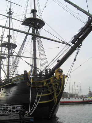 VOC- ship De Amsterdam