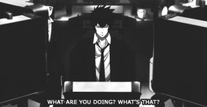 monochrome mygif i tried psycho pass kogami shinya shinya kogami ...
