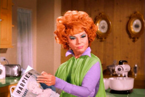 Agnes as Endora in Bewitched