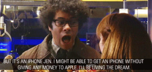 Tagged: it crowd the it crowd maurice moss moss apple iphone living ...