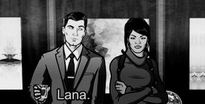 Lana Archer danger zone gif Imgur