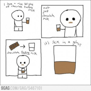 love chocolate f**king milk! - Image