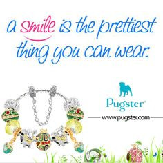 Smile Is The Prettiest Thing You Can Wear http://www.pugster.com ...