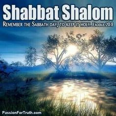 Shabbat Shalom. 