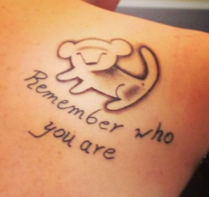 Lion King. Quote. Tattoo