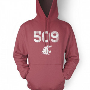Home / Sweatshirts / WSU 509 Area Code Hoodie Sweatshirt
