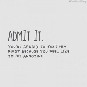 Admit it!!