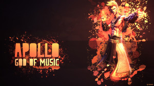 Apollo God Music Wallpaper...